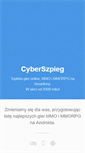 Mobile Screenshot of cyberszpieg.pl